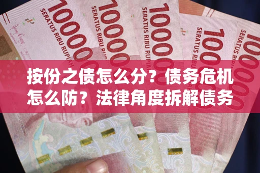 北京按份之债怎么分？债务危机怎么防？法律角度拆解债务分配与风险自保指南