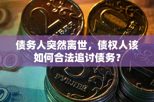 北京债务人突然离世，债权人该如何合法追讨债务？