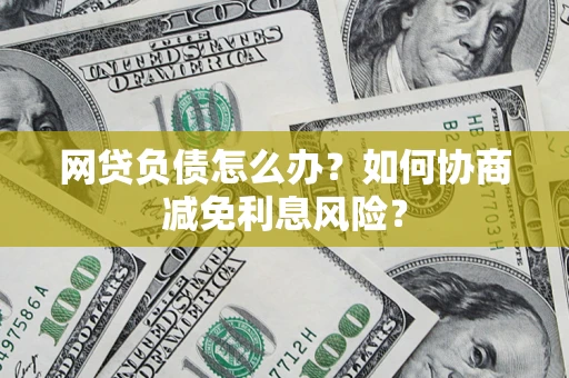 北京网贷负债怎么办？如何协商减免利息风险？