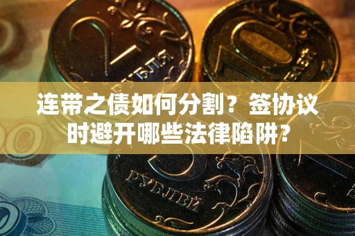 北京连带之债如何分割？签协议时避开哪些法律陷阱？