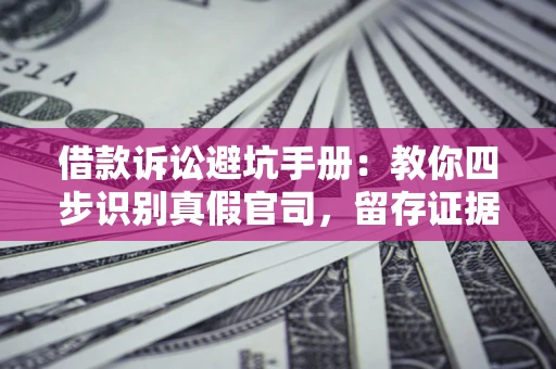 北京借款诉讼避坑手册：教你四步识别真假官司，留存证据不踩雷