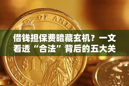 北京借钱担保费暗藏玄机？一文看透“合法”背后的五大关键陷阱