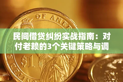 北京民间借贷纠纷实战指南：对付老赖的3个关键策略与调解盲区解析