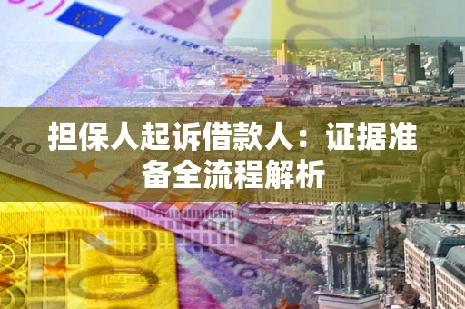 北京担保人起诉借款人：证据准备全流程解析