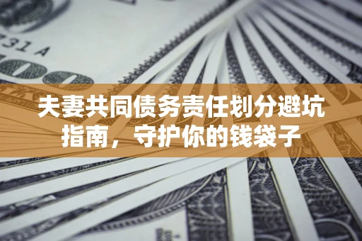 北京夫妻共同债务责任划分避坑指南，守护你的钱袋子