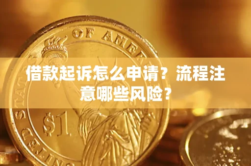 北京借款起诉怎么申请？流程注意哪些风险？
