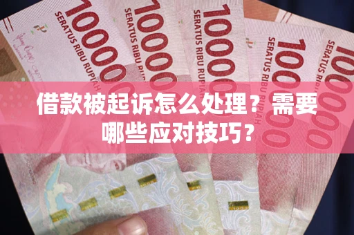 北京借款被起诉怎么处理？需要哪些应对技巧？